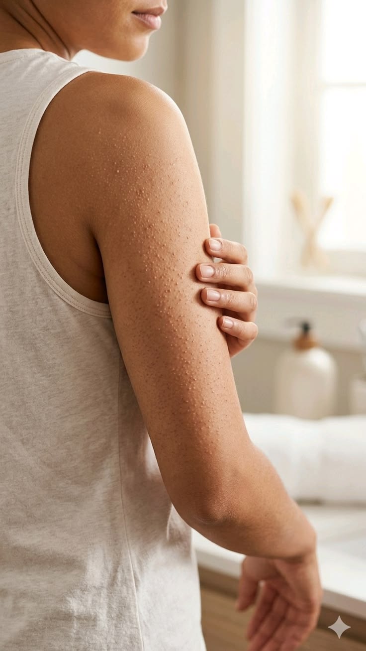Keratosis pilaris how to exfoliate